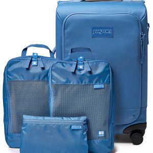 22 Carry On Luggage Packing Cubes Elemental Blue Set